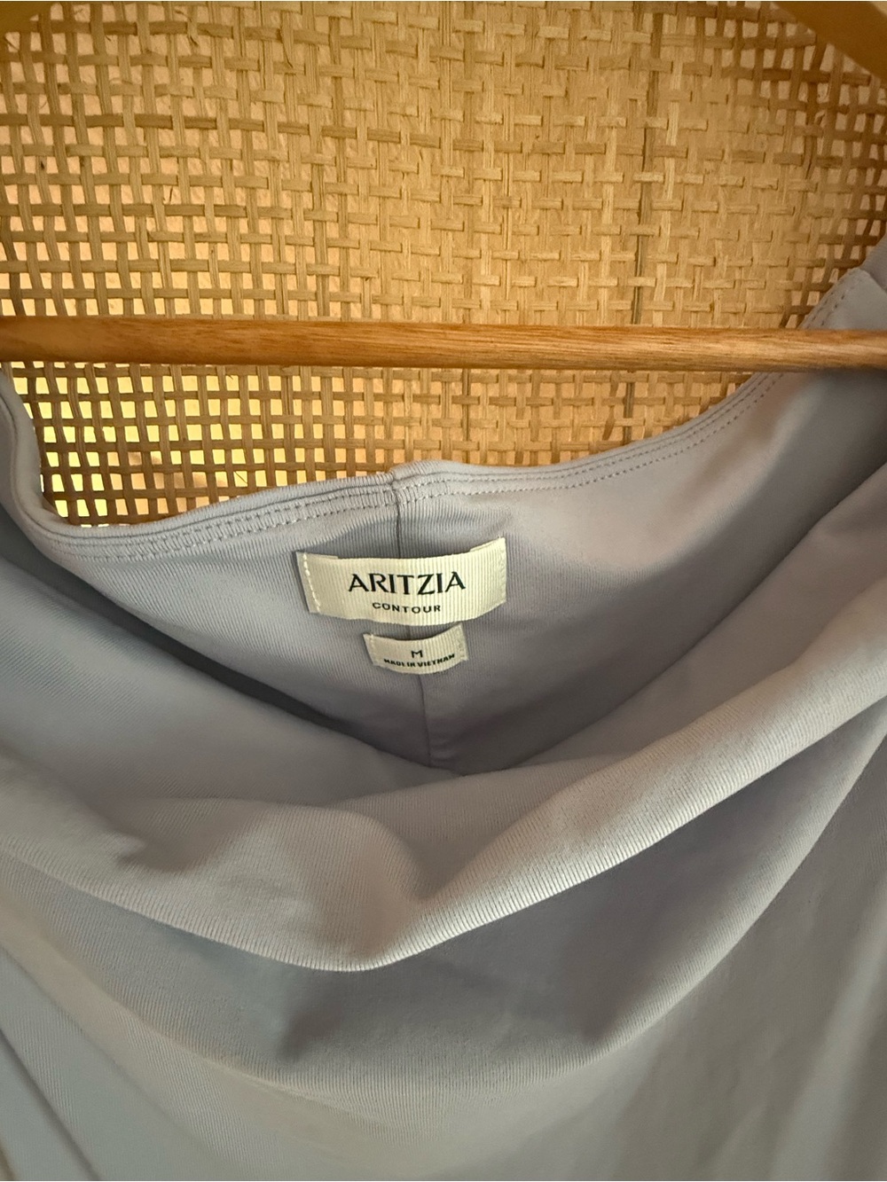 Aritzia Women’s Original Contour Ravish Nylon Maxi Dress Lilac Purple Medium - Picture 4 of 6